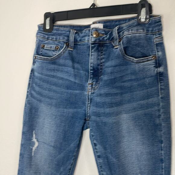 Pistola revolve distressed skinny high waisted blue jeans size 27” - Picture 5 of 9